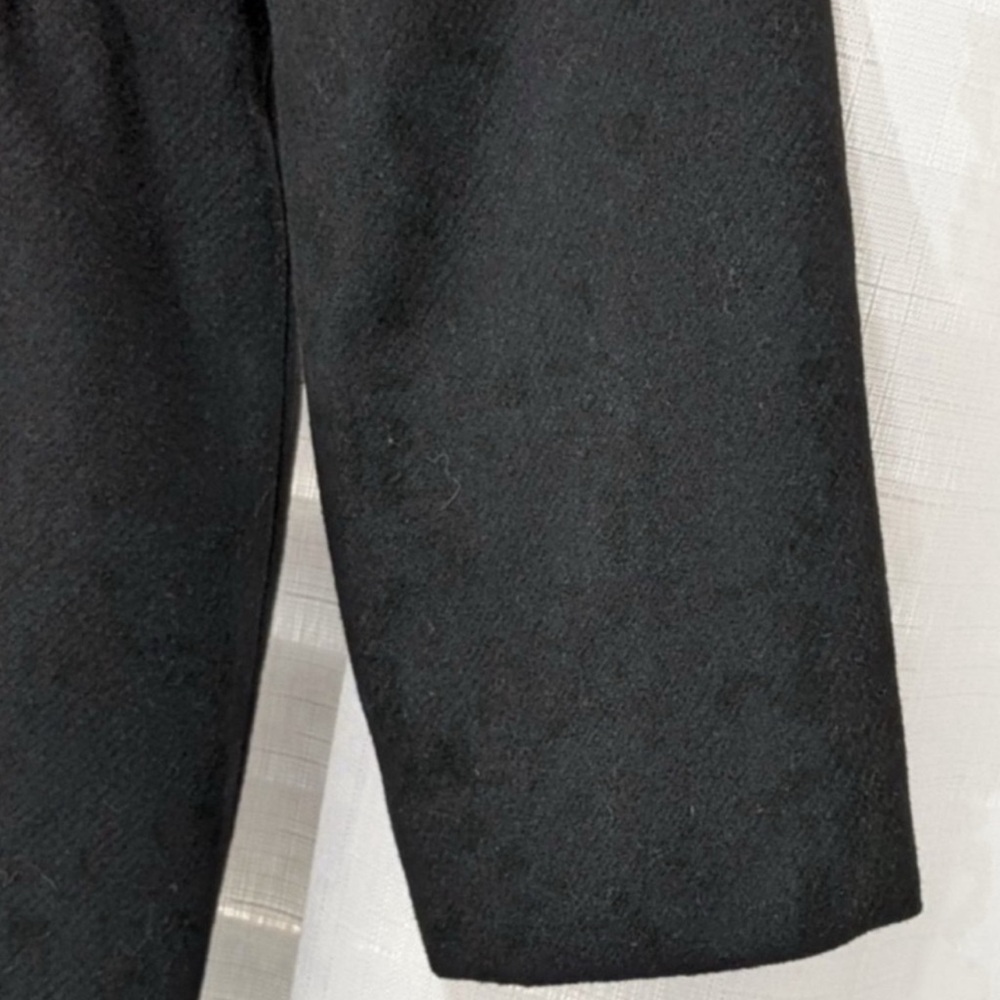 Tommy Hilfiger Black Wool Peacoat Large - Picture 4 of 9